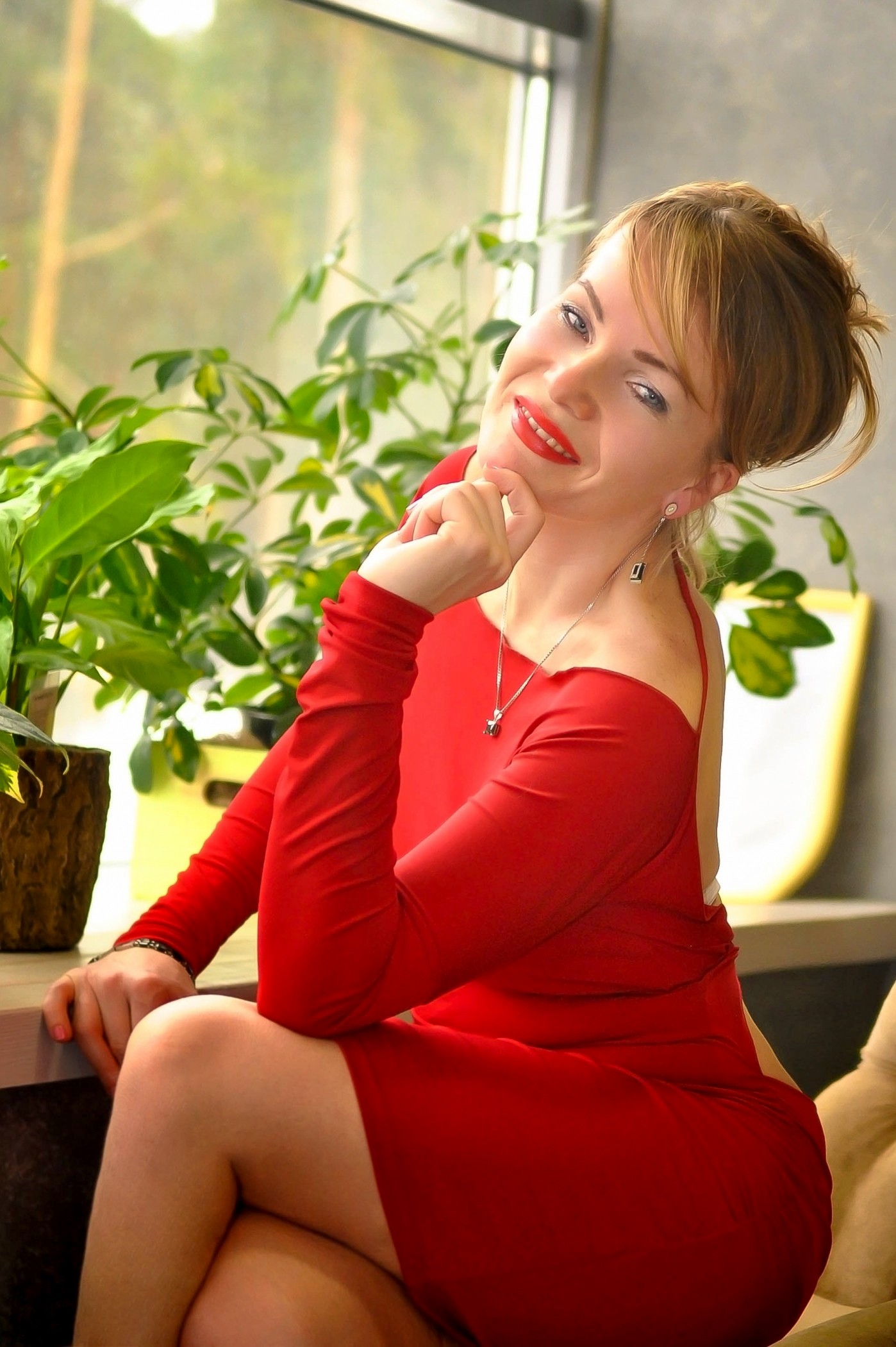 Ukrainian Single Anna Grey Eyes 48 Years Old Id583325 